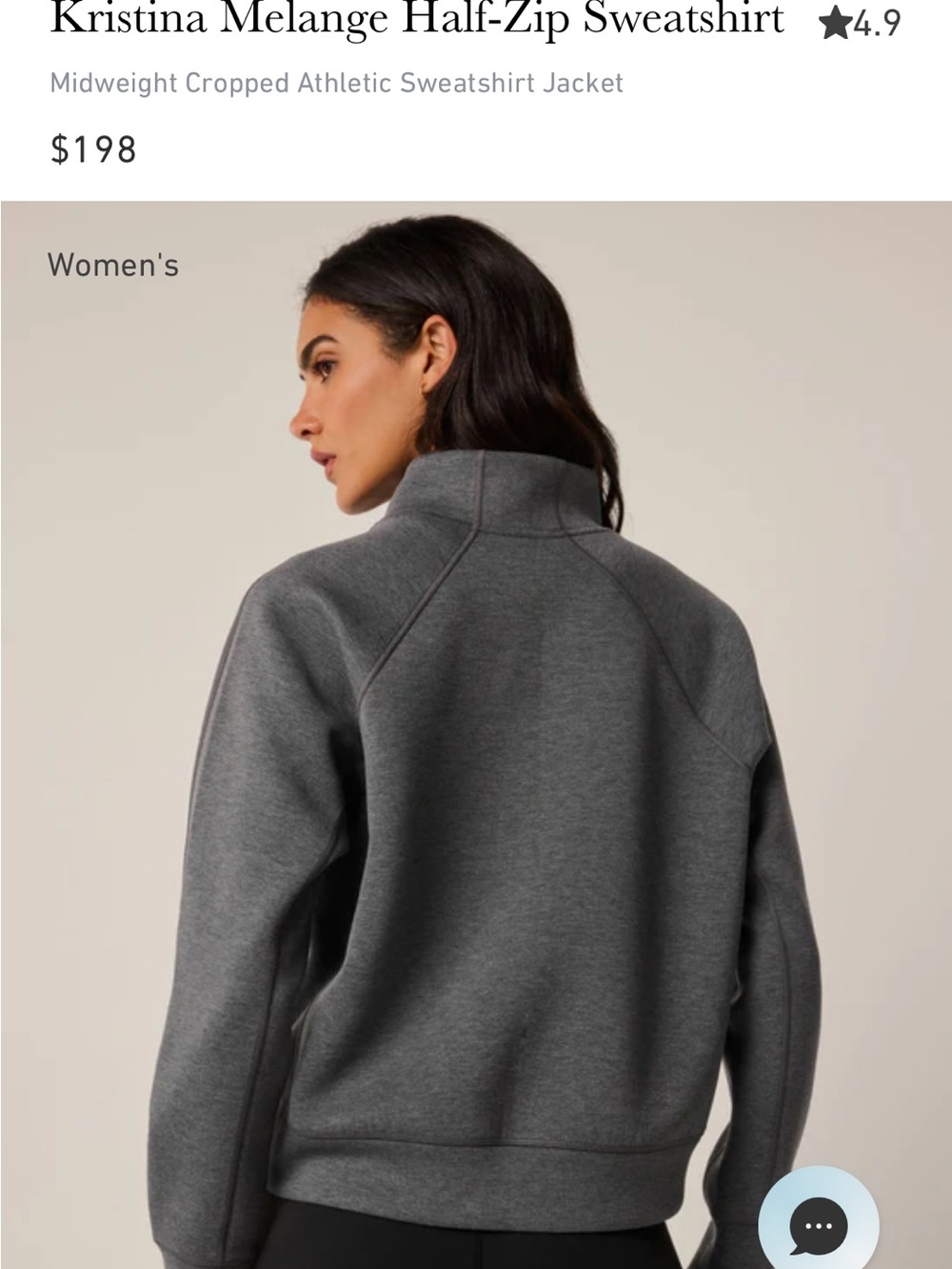 Greyson Woman’s Half Zip Size S - Picture 4 of 11